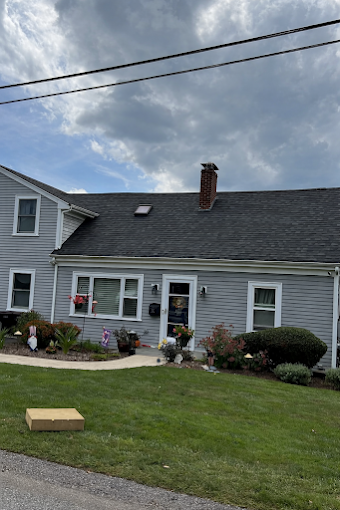 New roof installation