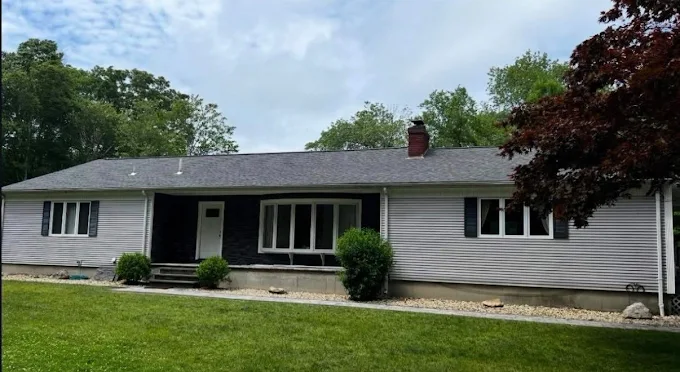 Completed roof replacement