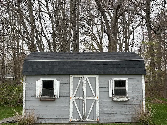 Shed roofing job